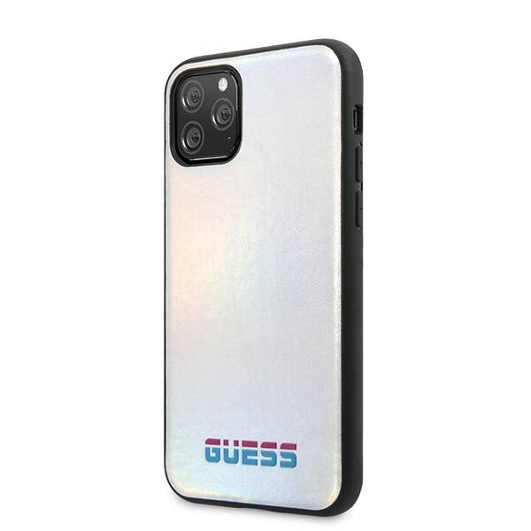 GUESS GUHCN58BLD IPHONE 11 PRO SILVER /SILVER HARD CASE IRIDESCENT