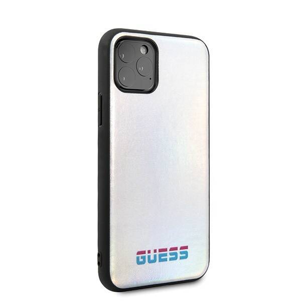 GUESS GUHCN58BLD IPHONE 11 PRO SILVER /SILVER HARD CASE IRIDESCENT