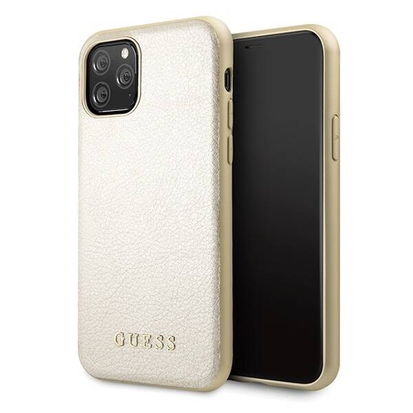 GUESS GUHCN58IGLGO IPHONE 11 PRO ZLOTY/GOLD HARD CASE IRIDESCENT