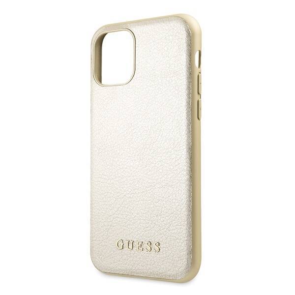 GUESS GUHCN58IGLGO IPHONE 11 PRO ZLOTY/GOLD HARD CASE IRIDESCENT