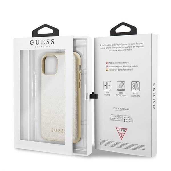 GUESS GUHCN58IGLGO IPHONE 11 PRO ZLOTY/GOLD HARD CASE IRIDESCENT