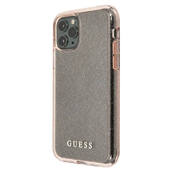 GUESS GUHCN58PCGLPI IPHONE 11 PRO PINK/PINK HARD CASE GLITTER