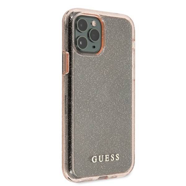 GUESS GUHCN58PCGLPI IPHONE 11 PRO PINK/PINK HARD CASE GLITTER