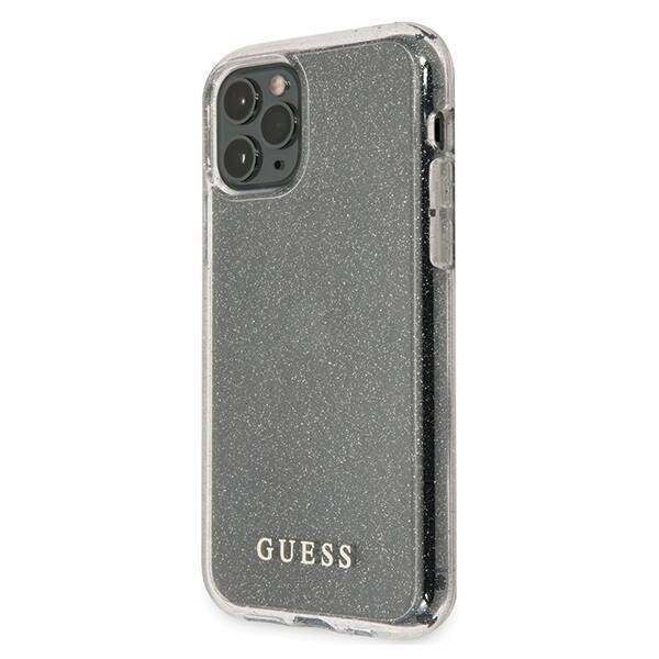 GUESS GUHCN58PCGLSE IPHONE 11 PRO SILVER/SILVER HARD CASE GLITTER