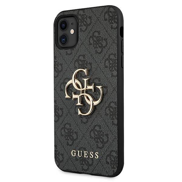 GUESS GUHCN614GMGGR IPHONE 11 6.1 " / XR GRAY / GRAY HARDCASE 4G BIG METAL LOGO