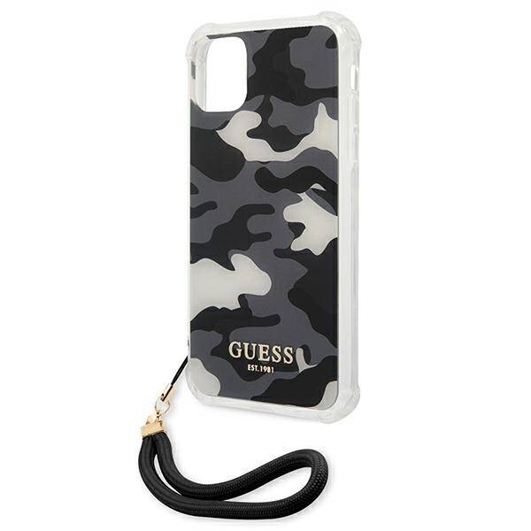 GUESS GUHCN61KSARBK IPHONE 11 / XR 6.1 "BLACK / BLACK HARDCASE CAMO COLLECTION