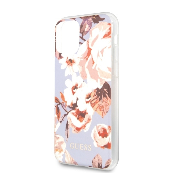 GUESS GUHCN65IMLFL02 IPHONE 11 PRO MAX LILIOWY/LILAC N ° 2 FLOWER COLLECTION