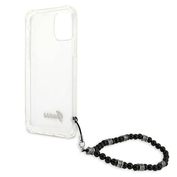 GUESS GUHCP12LKPSBK IPHONE 12 PRO MAX 6.7 "TRANSPARENT HARDCASE BLACK PEARL