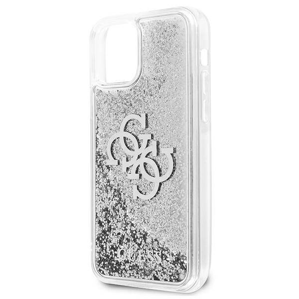 GUESS GUHCP12LLG4GSI IPHONE 12 PRO MAX 6.7 "SILVER/SILVER HARDCASE 4G BIG LIQUID GLITTER