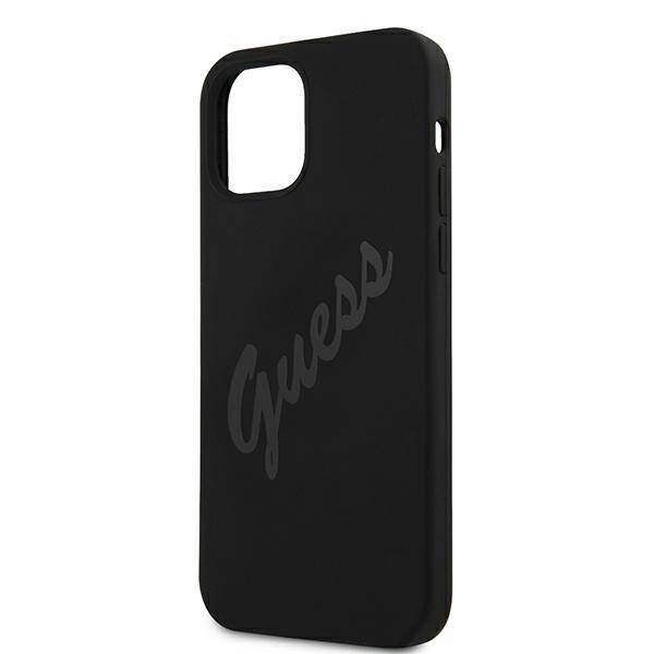 GUESS GUHCP12LLSVSBK IPHONE 12 PRO MAX 6.7 "BLACK/BLACK HARDCASE SCRIPT VINTAGE