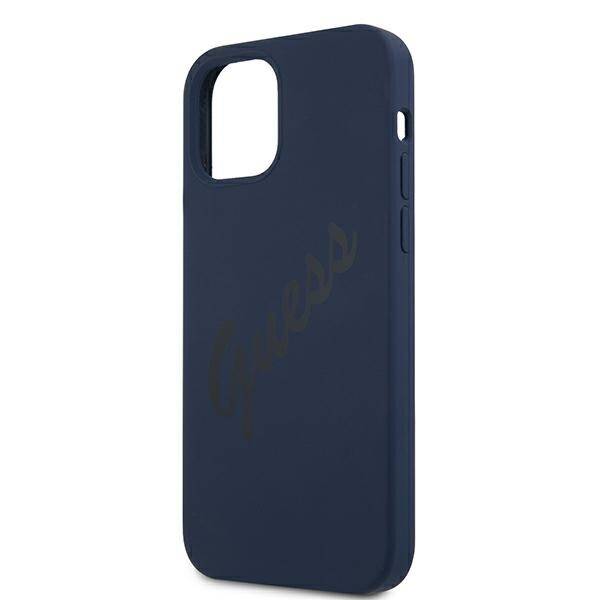 GUESS GUHCP12LLSVSBL IPHONE 12 PRO MAX 6.7 "BLUE/BLUE HARDCASE SCRIPT VINTAGE