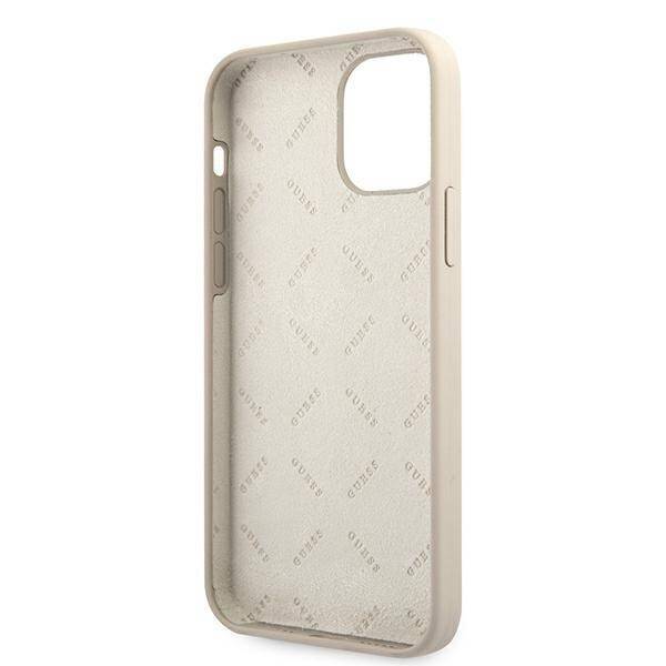 GUESS GUHCP12LLSVSGP IPHONE 12 PRO MAX 6.7 "GRAY PINK/GRAY PINK HARDCASE SILICONE VINTAGE