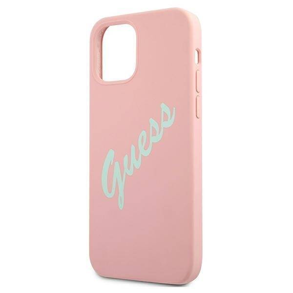 GUESS GUHCP12LLSVSPG IPHONE 12 PRO MAX 6.7 "PINK GREEN/GREEN PINK HARDCASE SILICONE VINTAGE