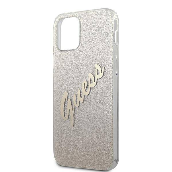 GUESS GUHCP12LPCGLSGO IPHONE 12 PRO MAX 6.7 "GOLD/GOLD HARDCASE GLITTER GRADIENT SCRIPT