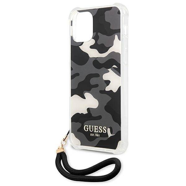 GUESS GUHCP12MKSARBK IPHONE 12/12 PRO 6.1 "BLACK/BLACK HARDCASE CAMO COLLECTION