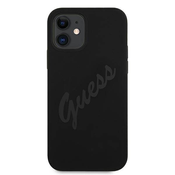 GUESS GUHCP12SVSBK IPHONE 12 MINI 5.4 "BLACK/BLACK HARDCASE SCRIPT VINTAGE