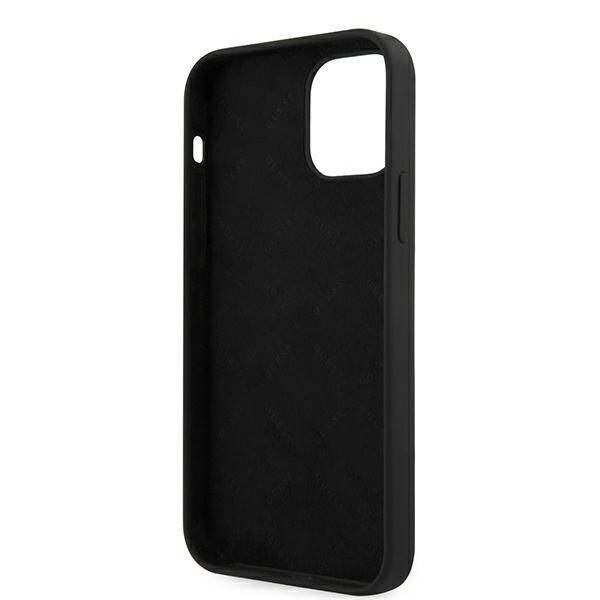 GUESS GUHCP12SVSBK IPHONE 12 MINI 5.4 "BLACK/BLACK HARDCASE SCRIPT VINTAGE