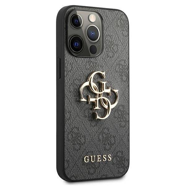 GUESS GUHCP13L4GGGR IPHONE 13 PRO / 13 6.1 "GRAY / GRAY HARDCASE 4G BIG METAL LOGO