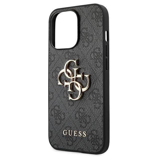 GUESS GUHCP13L4GGGR IPHONE 13 PRO / 13 6.1 "GRAY / GRAY HARDCASE 4G BIG METAL LOGO