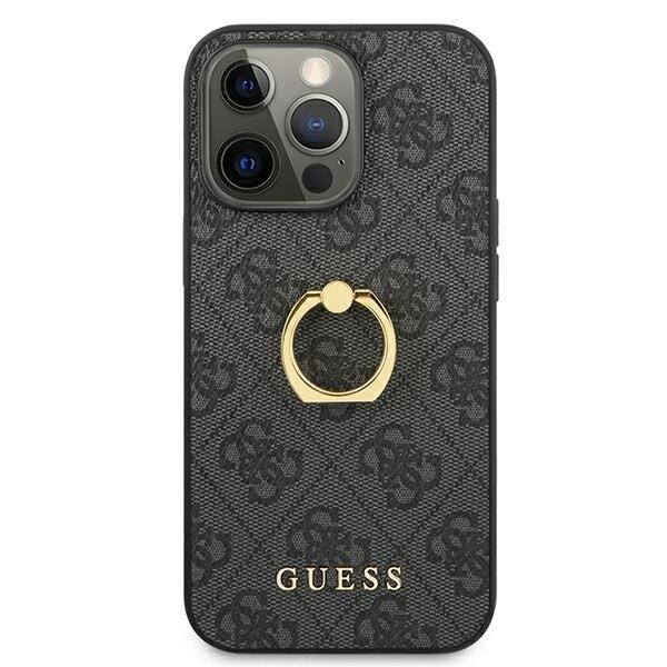 GUESS GUHCP13L4GRGRGR IPHONE 13 PRO / 13 6.1 "GRAY / GRAY HARDCASE 4G WITH RING STANDARD