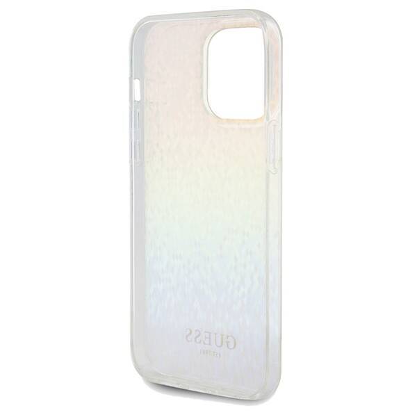 GUESS GUHCP13LHDECMI IPHONE 13 PRO / 13 MULTI -COLORED HARDCASE IML FACETED MIRROR DISCO IRIDESCENT