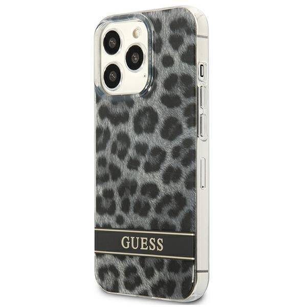 GUESS GUHCP13LHSLEOK IPHONE 13 PRO / 13 6.1 "GRAY / GRAY HARDCASE LEOPARD