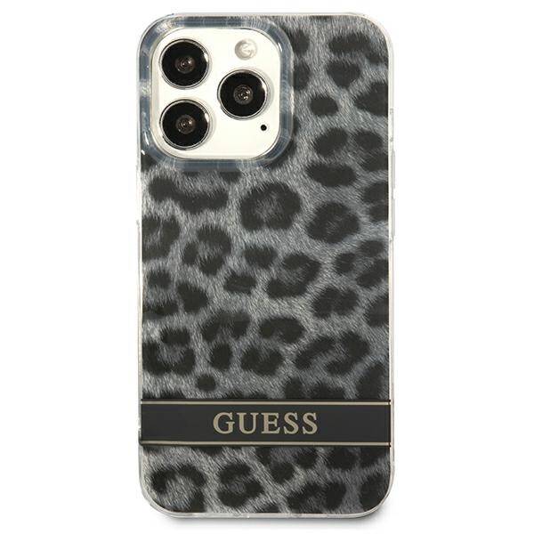 GUESS GUHCP13LHSLEOK IPHONE 13 PRO / 13 6.1 "GRAY / GRAY HARDCASE LEOPARD