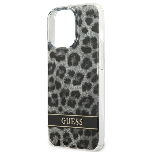 GUESS GUHCP13LHSLEOK IPHONE 13 PRO / 13 6.1 "GRAY / GRAY HARDCASE LEOPARD