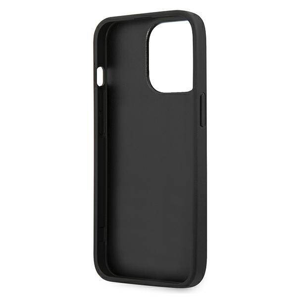 GUESS GUHCP13LPSASBBK IPHONE 13 PRO / 13 6.1 "BLACK / BLACK SAFFIANO STRAP