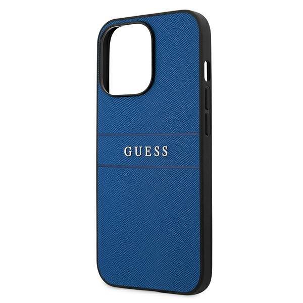 GUESS GUHCP13LPSASBBL IPHONE 13 PRO / 13 6.1 "BLUE / BLUE SAFFIANO STRAP