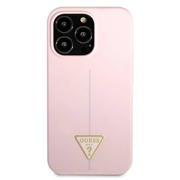 GUESS GUHCP13LSLTGU IPHONE 13 PRO / 13 6.1 "PURPLE / PURPLE HARDCASE SILICONE TRIANGLE