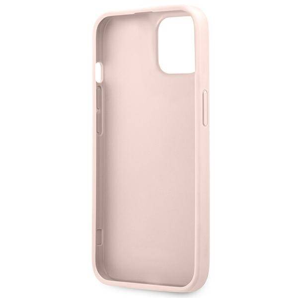 GUESS GUHCP13M4GGGPI IPHONE 13/14/15 6.1 "PINK / PINK HARDCASE 4G BIG METAL LOGO