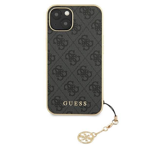 GUESS GUHCP13MGF4G4G IPHONE 13/14/15 6.1 "GRAY / GRAY HARDCASE 4G CHARMS COLLECTION