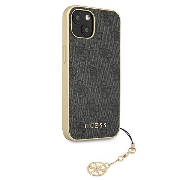 GUESS GUHCP13MGF4G4G IPHONE 13/14/15 6.1 "GRAY / GRAY HARDCASE 4G CHARMS COLLECTION