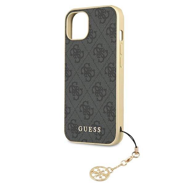 GUESS GUHCP13MGF4G4G IPHONE 13/14/15 6.1 "GRAY / GRAY HARDCASE 4G CHARMS COLLECTION