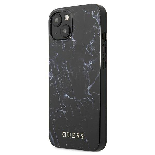 GUESS GUHCP13MPCUMABK IPHONE 13/14/15 6.1 "BLACK / BLACK HARDCASE MARBLE