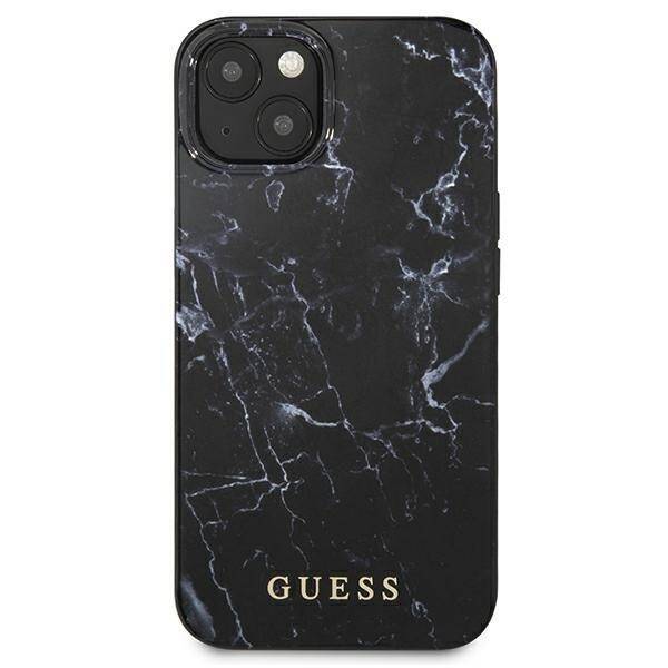 GUESS GUHCP13MPCUMABK IPHONE 13/14/15 6.1 "BLACK / BLACK HARDCASE MARBLE