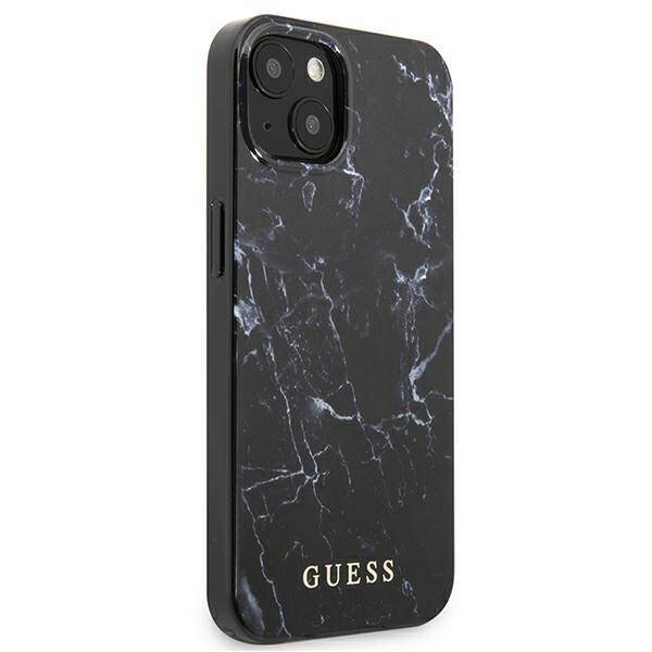 GUESS GUHCP13MPCUMABK IPHONE 13/14/15 6.1 "BLACK / BLACK HARDCASE MARBLE