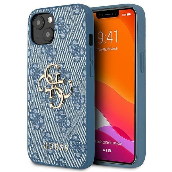 GUESS GUHCP13S4GGBL IPHONE 13 MINI 5.4 "BLUE/BLUE HARDCASE 4G BIG METAL LOGO