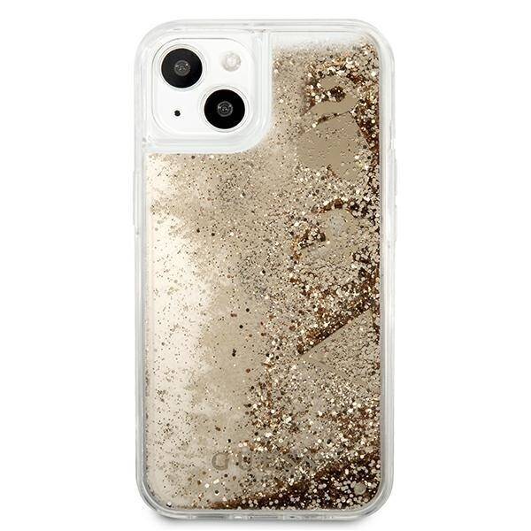 GUESS GUHCP13SGGLHFLGO IPHONE 13 MINI 5.4 "GOLD/GOLD HARDCASE GLITTER CHARMS