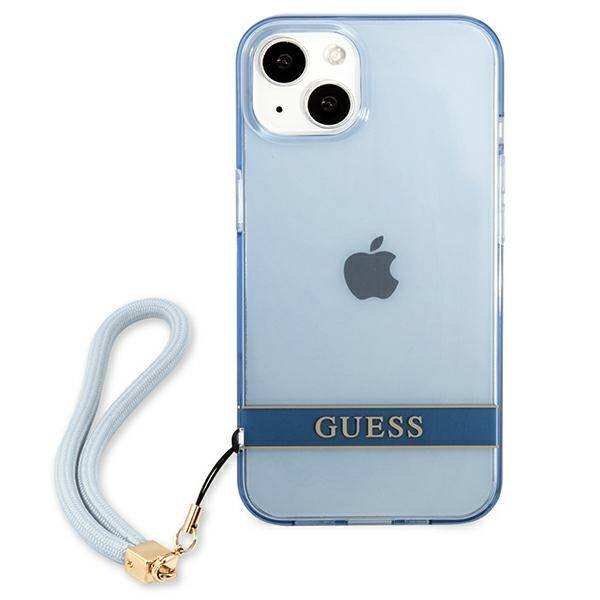 GUESS GUHCP13SHTSGSB IPHONE 13 MINI 5.4 "BLUE/BLUE HARDCASE TRANSLUENT STAP