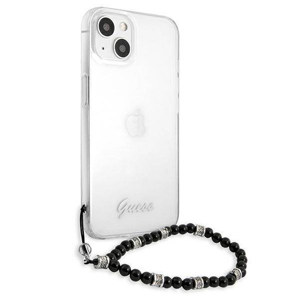 GUESS GUHCP13SKPSBK IPHONE 13 MINI 5.4 "TRANSPARENT HARDCASE BLACK PEARL