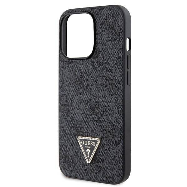 GUESS GUHCP13XP4TDSCPK IPHONE 13 PRO MAX 6.7 "BLACK/BLACK HARDCASE CROSSBODY 4G METAL LOGO