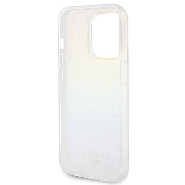 GUESS GUHCP14LHDECMI IPHONE 14 PRO 6.1 "MULTI -COLORED HARDCASE IML FACETED MIRROR DISCO IRIDESCENT