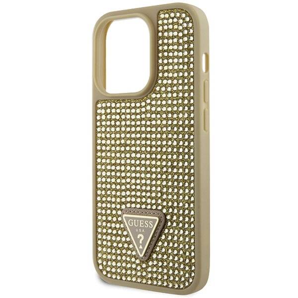 GUESS GUHCP14LHDGTPD IPHONE 14 PRO 6.1 "GOLD/GOLD HARDCASE RHINESTONE TRIANGLE