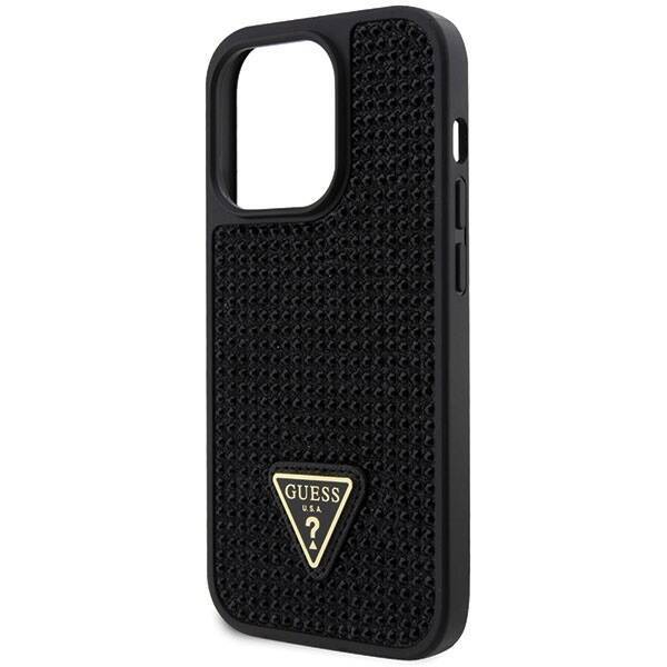 GUESS GUHCP14LHDGTPK IPHONE 14 PRO 6.1 "BLACK/BLACK HARDCASE RHINESTONE TRIANGLE