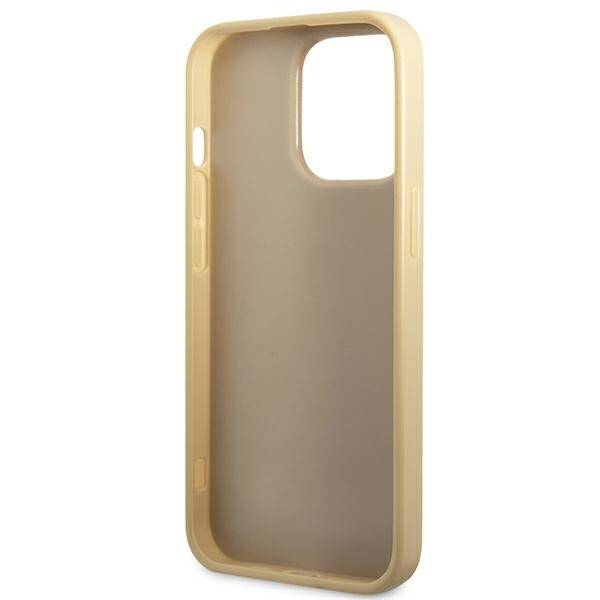 GUESS GUHCP14LHGGSHD IPHONE 14 PRO 6.1 "GOLD/GOLD HARD CASE GLITTER SCRIPT