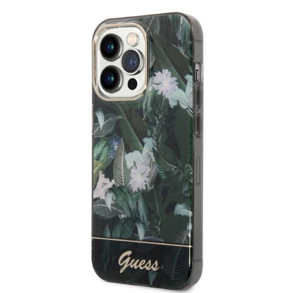 GUESS GUHCP14LHGJGHA IPHONE 14 PRO 6.1 "GREEN/GREEN HARDCASE JUNGLE COLLECTION