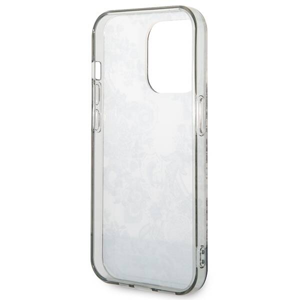 GUESS GUHCP14LHGPLHG IPHONE 14 PRO 6.1 "GRAY/GRAY HARDCASE PORCELAIN COLLECTION