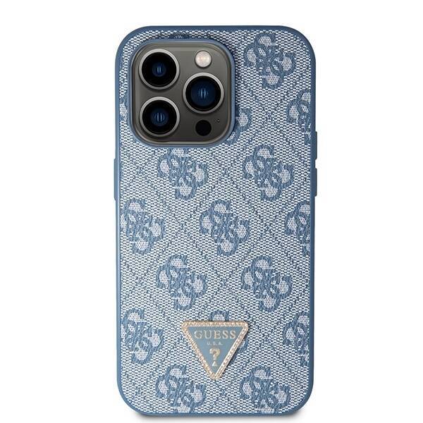 GUESS GUHCP14LP4TDSCPB IPHONE 14 PRO 6.1 "BLUE/BLUE HARDCASE CROSSBODY 4G METAL LOGO